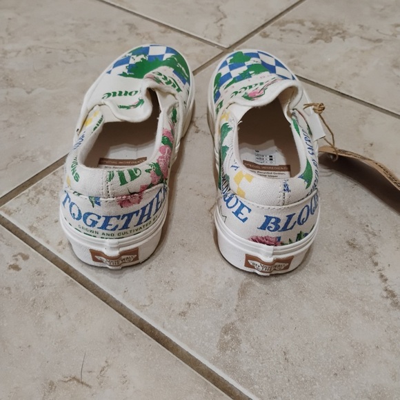 NWT Vans Eco Theory Classic Slip On Shoes Naturalistic Simplistic Size 5 W 3.5 M - Picture 4 of 10